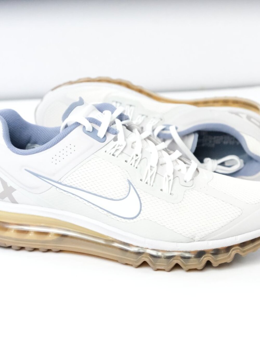 Nike Air Max 2013 Shoes Metallic Cool Grey Gum HV4303-099 Men's US Size 9